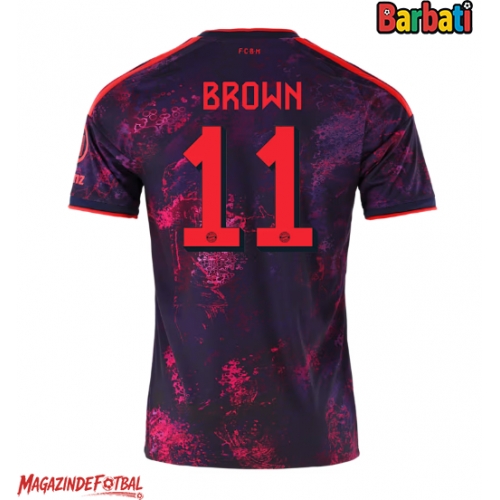 Bayern Munich Nathaniel Brown #11 Tricou Fotbal Replică 2026-27 Barbati Treilea Bayern Munich Nathaniel Brown #11 Tricou Fotbal Replică 2026-27 Barbati Treilea